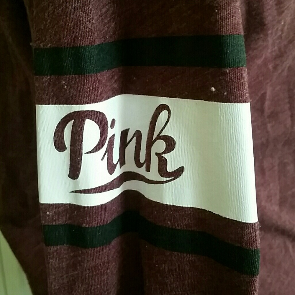 💋PINK Collegiate Long Sleeve Tee💋 - Picture 5 of 6